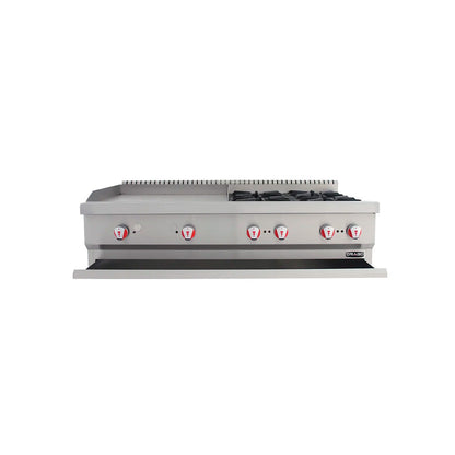 Parrilla 4 Quemadores / Plancha 2 Quemadores - CG-40PD - Drago
