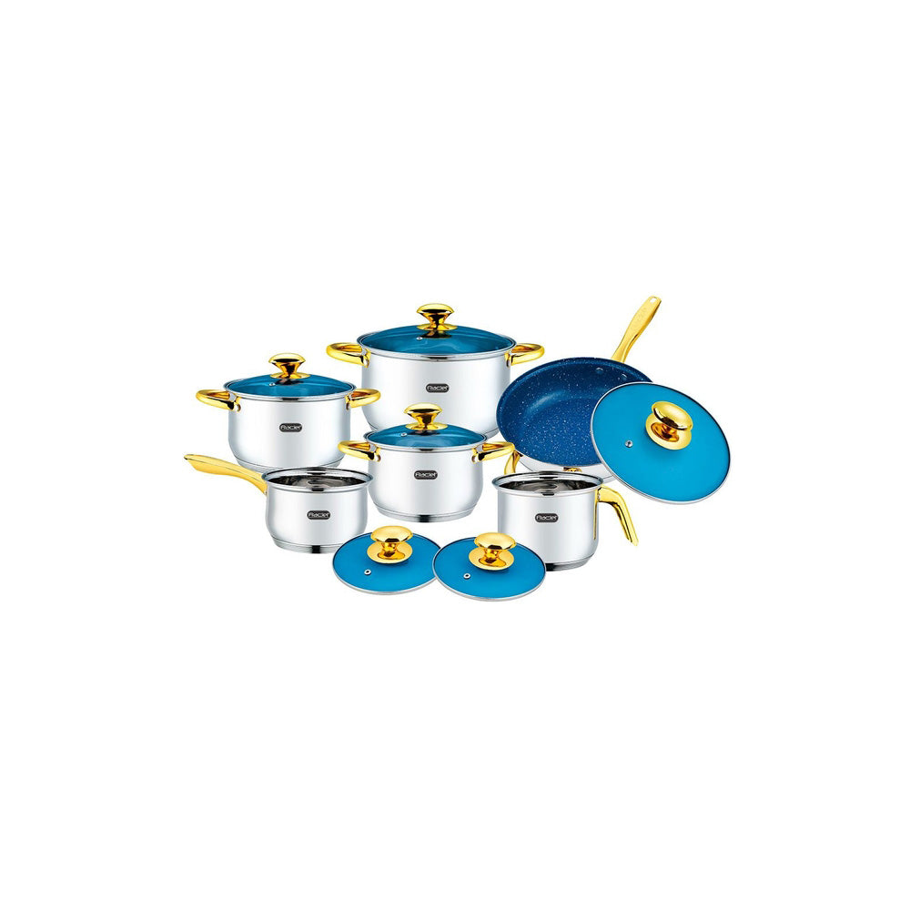 Batería de Cocina Germania IV Acero Inoxidable 12 pz Fraciel