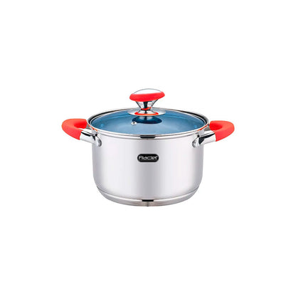 Batería de Cocina Bonita Acero Inoxidable 12 pz Fraciel
