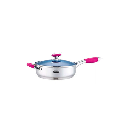 Batería de Cocina Bonita Acero Inoxidable 12 pz Fraciel