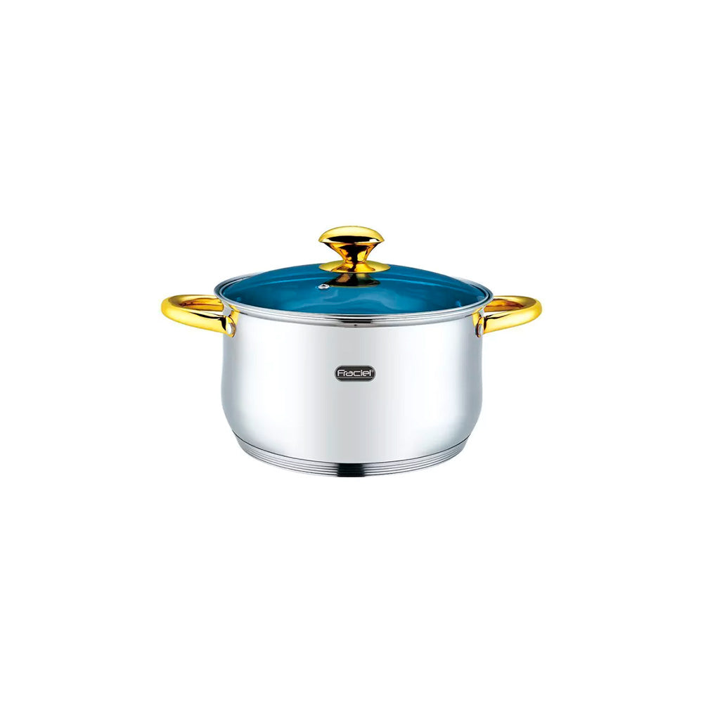 Batería de Cocina Cristy Acero Inoxidable 12 pz Fraciel