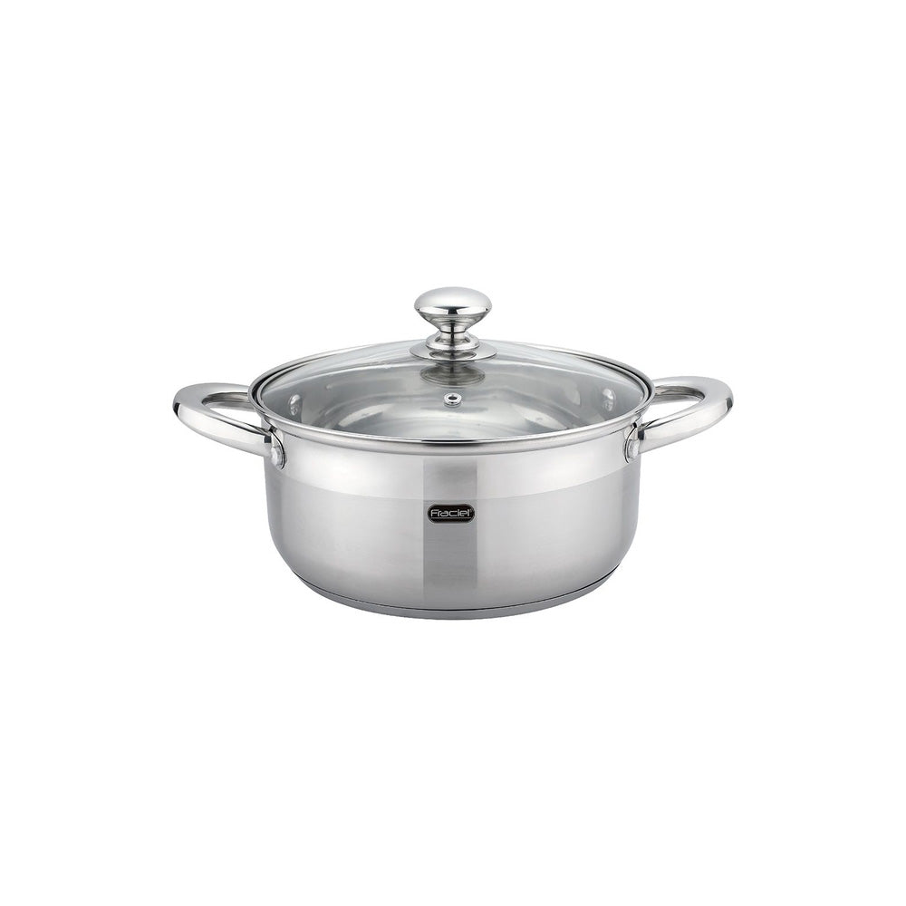 Batería de Cocina Luxor Acero Inoxidable 7 pz Fraciel