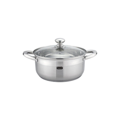 Batería de Cocina Luxor Acero Inoxidable 7 pz Fraciel