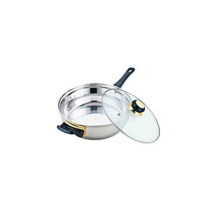 Bateria de Cocina Fernanda Acero Inoxidable 12 pz Fraciel