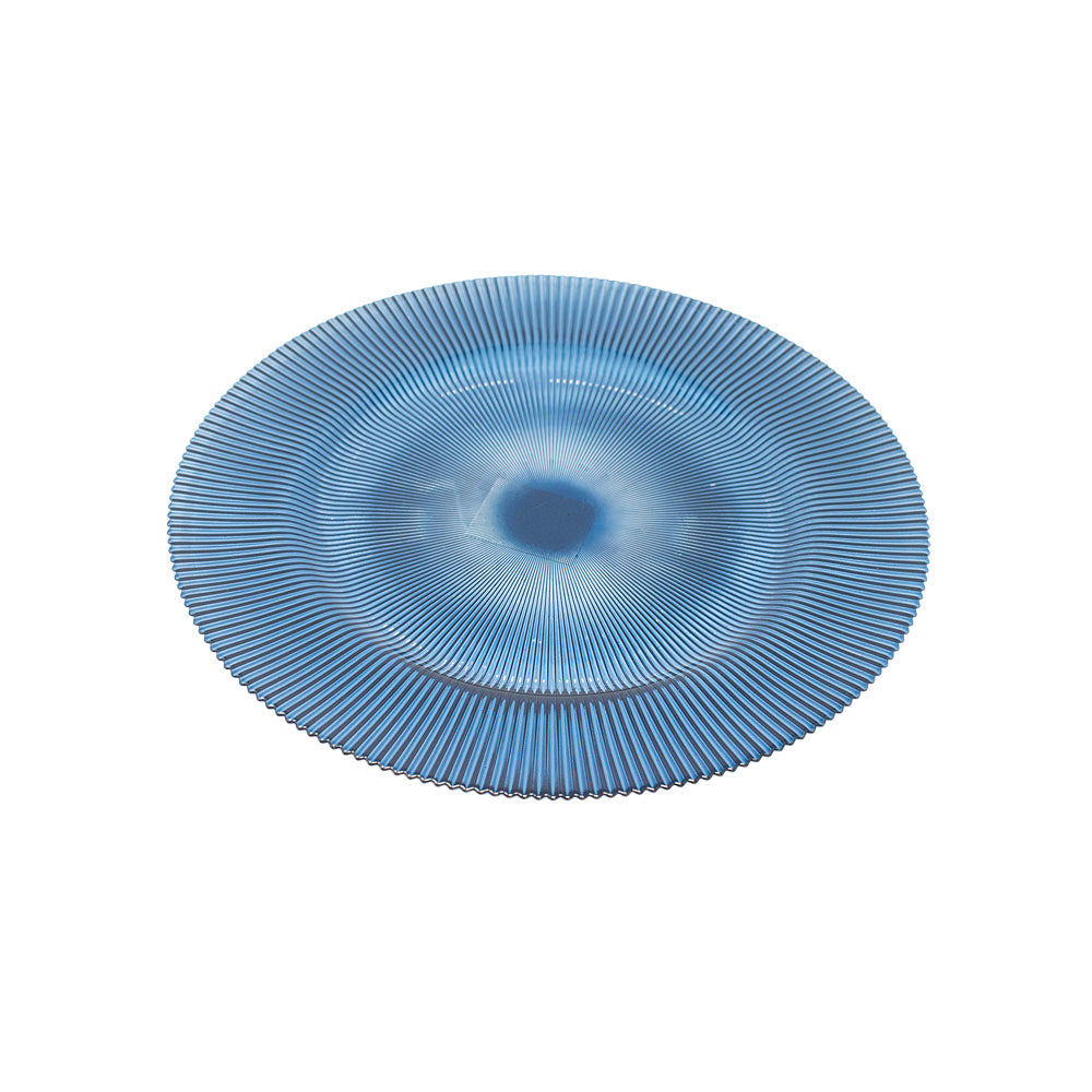 Plato Base Venecia 33.5cm Cobalto - Vittori