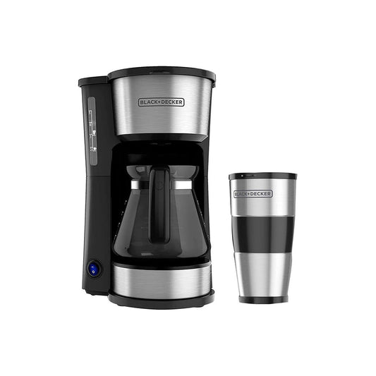Cafetera de Goteo 5 Tazas 4 en 1 - CM0755S-MX - B&D