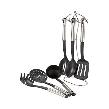 Set de Utensilios de Cocina Nylon con Pedestal - 7 piezas - Magefesa