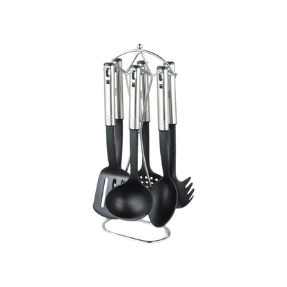 Set de Utensilios de Cocina Nylon con Pedestal - 7 piezas - Magefesa