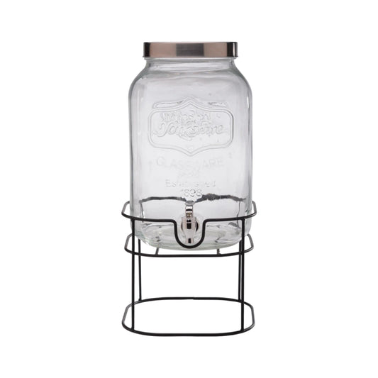 Dispensador Bebidas Vidrio 8 Lt Vittori 2806 Agua Garrafón