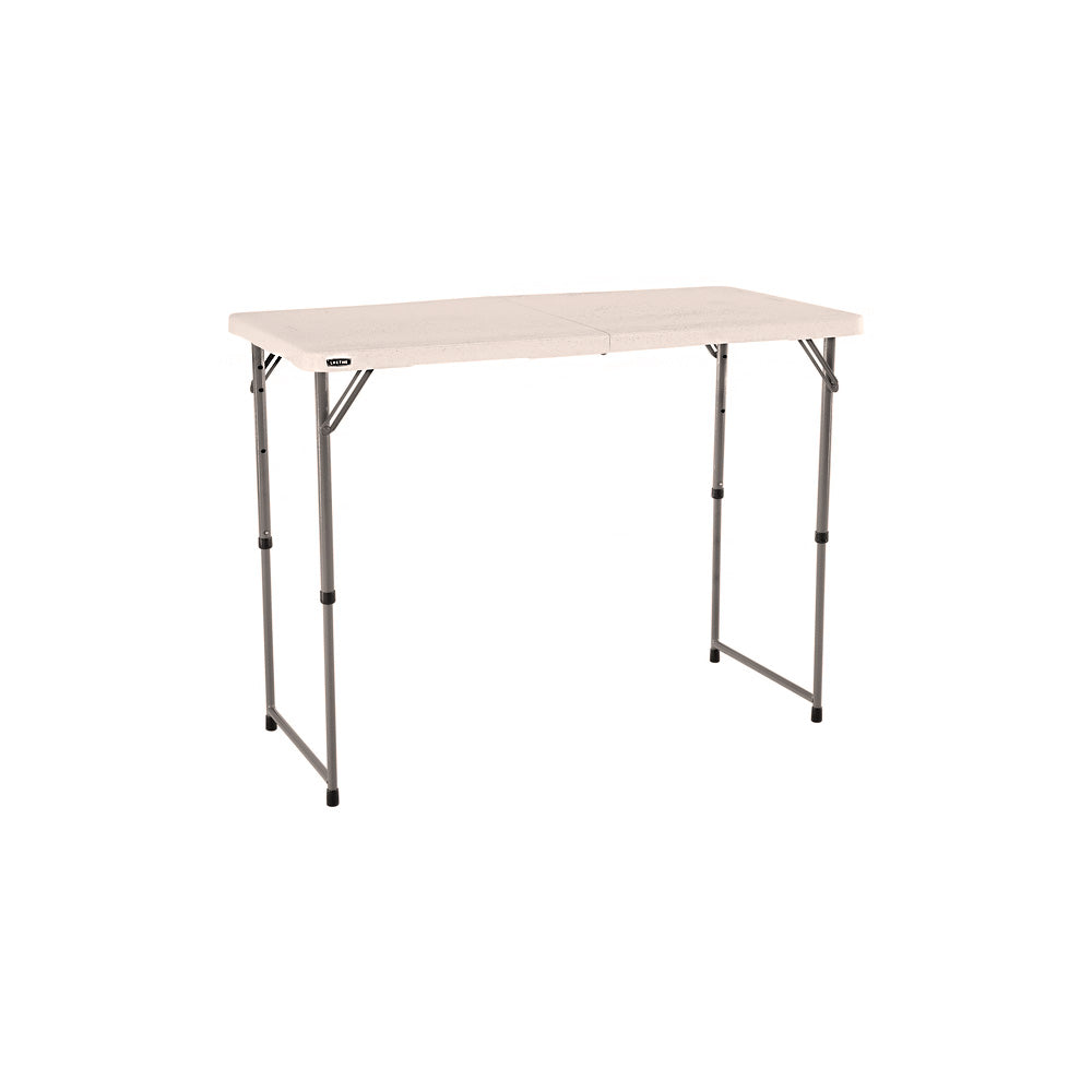 Mesa Plegable Portafolio Rectangular Almendra 1.20m - LIFETIME