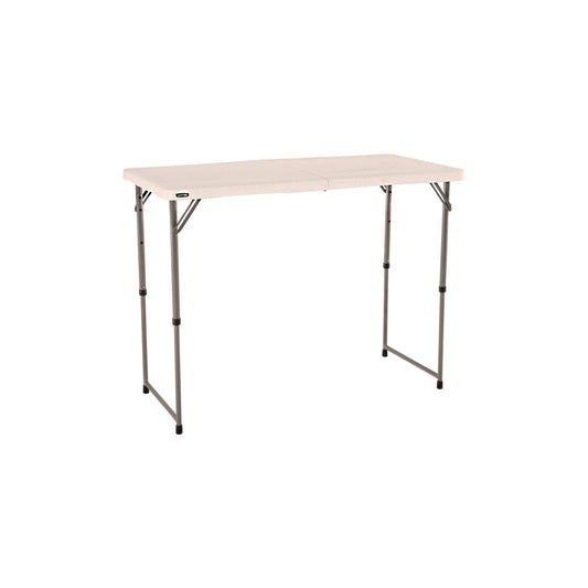 Mesa Plegable Portafolio Rectangular Almendra 1.20m - LIFETIME