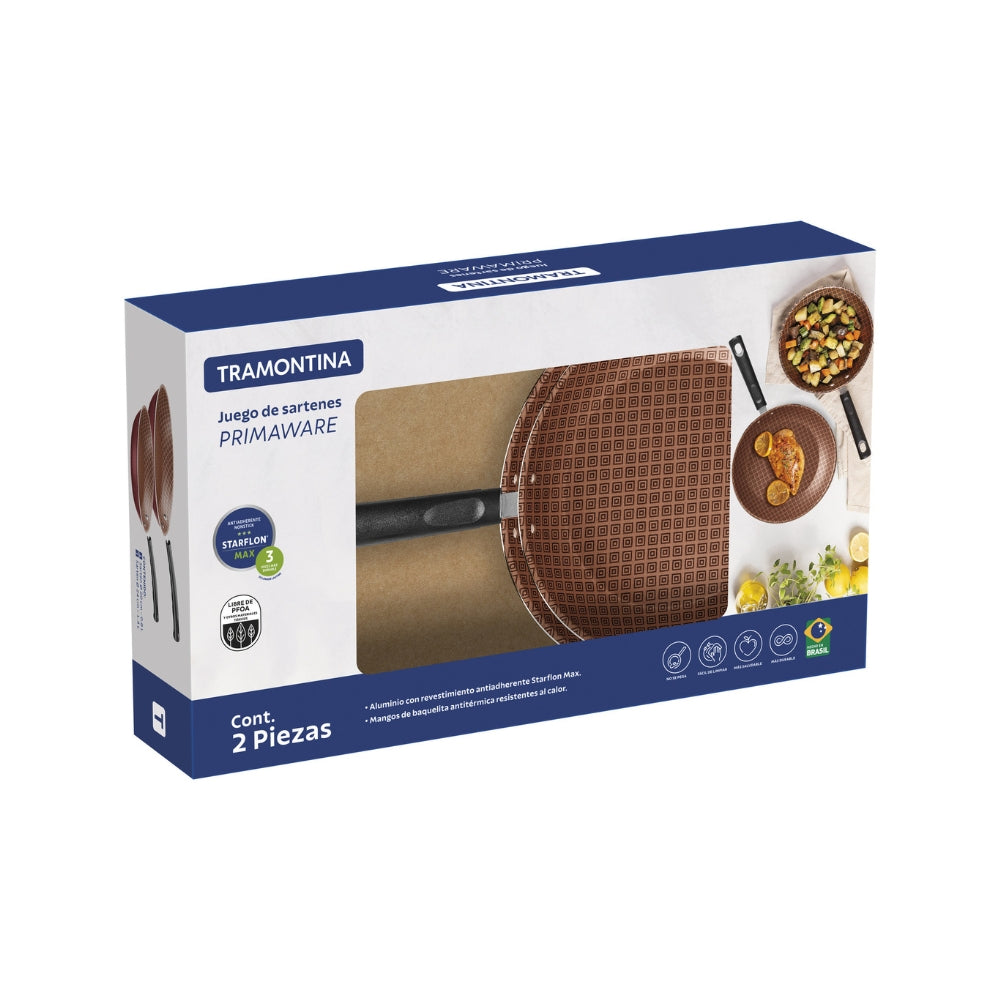 Juego de Sartenes 20 y 24 cm Antiadherente Tramontina