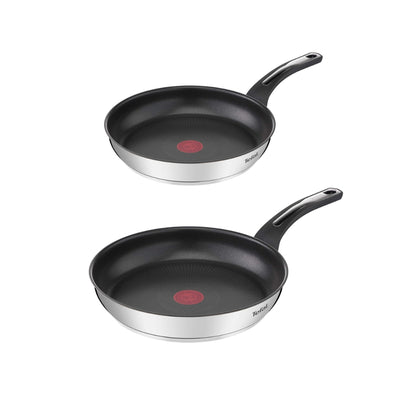 Set Sartenes 20|24 cm Emotion Acero Inoxidable Tefal