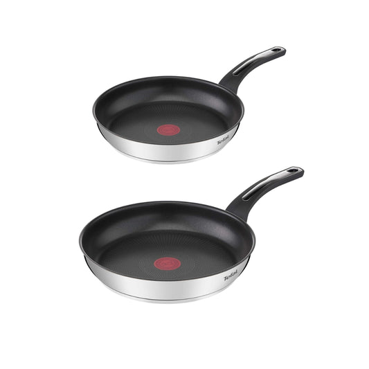 Set Sartenes 20|24 cm Emotion Acero Inoxidable Tefal
