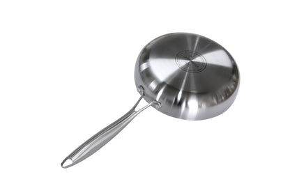 Juego de 2 Sartenes Acero Inoxidable 24 y 30 cm Fraciel Pro