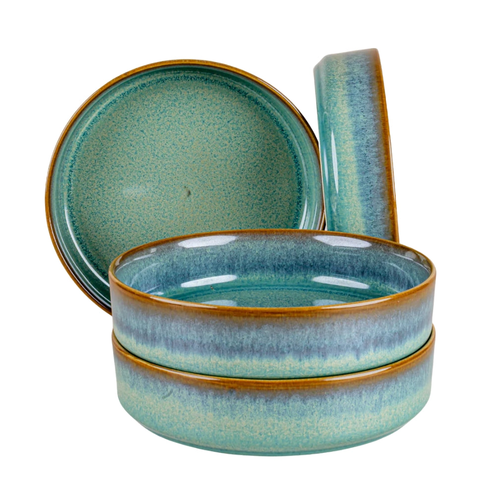 Tazón Recto 20 cm | 4 pz Caribe Porcelana Anfora