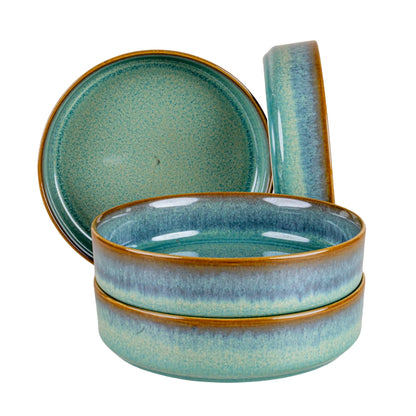 Tazón Recto 20 cm | 4 pz Caribe Porcelana Anfora