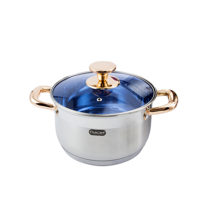 Batería de Cocina Ciconia Acero Inoxidable 12 pz Fraciel