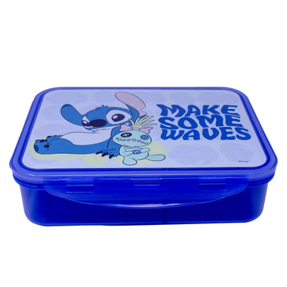 Tupper para alimentos de Stitch con divisiones - Fun Kids