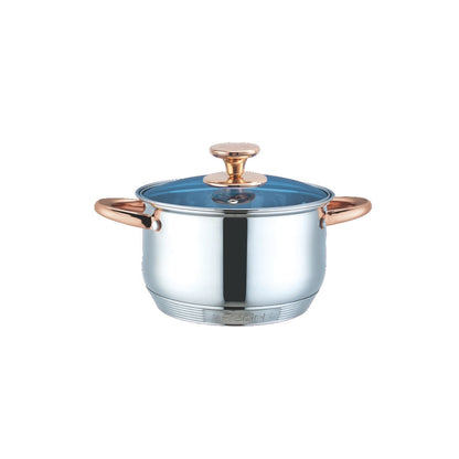 Batería de Cocina Germania 3 Acero Inoxidable 12 pz Fraciel