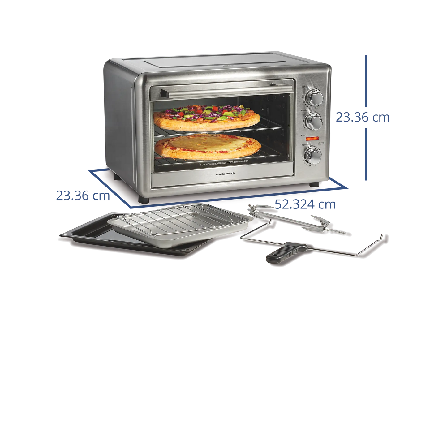 Horno Rosticero con Conveccion - 31103D - Hamilton Beach