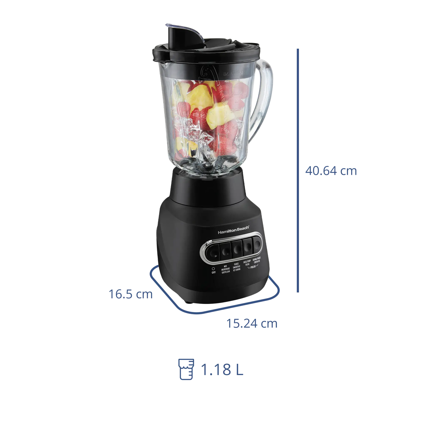 Licuadora de Vidrio 800W  1.2L - Hamilton Beach