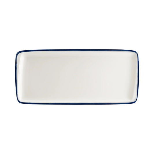 Plato Rectangular Moove 34 x 16cm Linea Blue