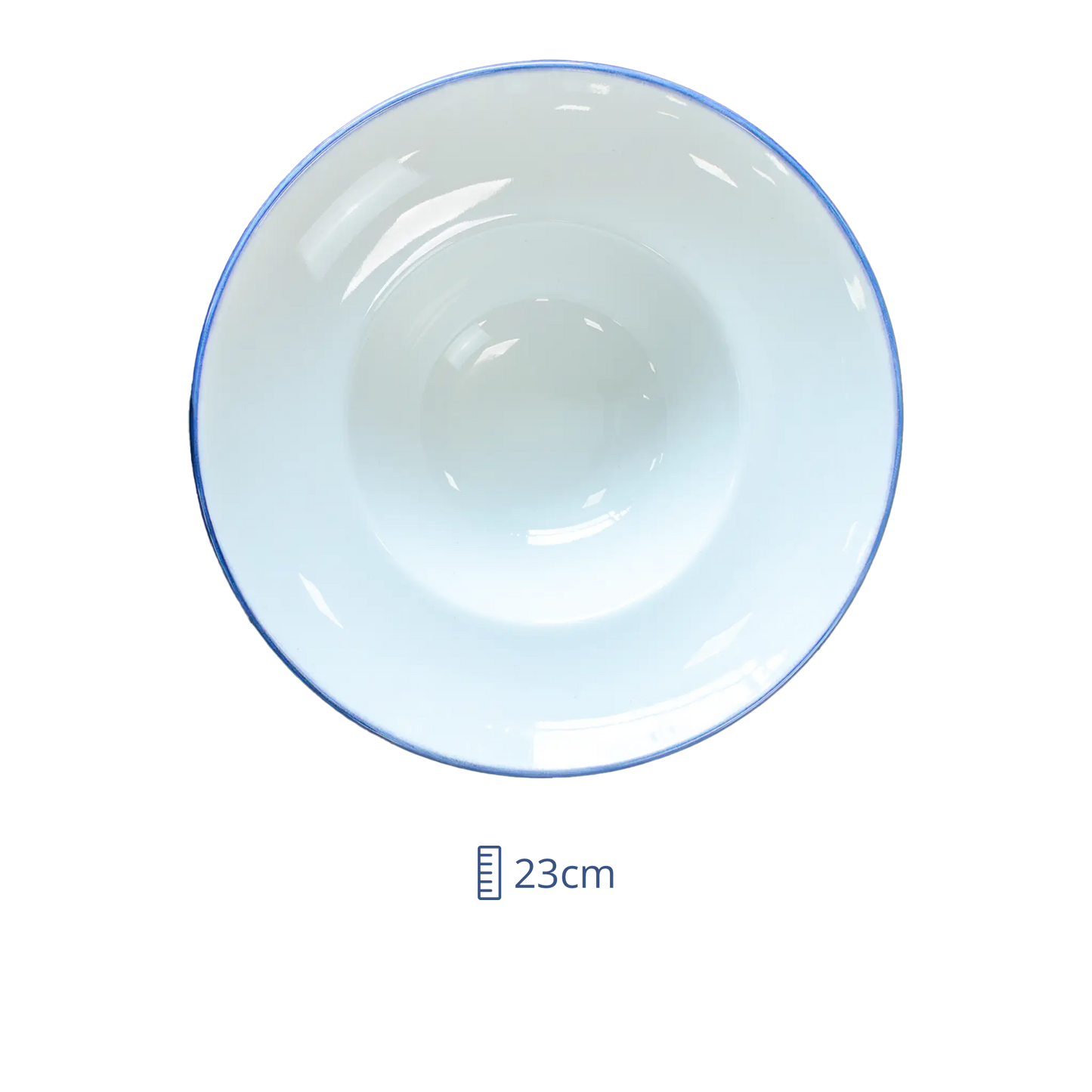 Plato cuenco gourmett 23cm Linea Blue