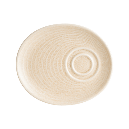 Plato Taza De Ceramica Mirage Ovalado
