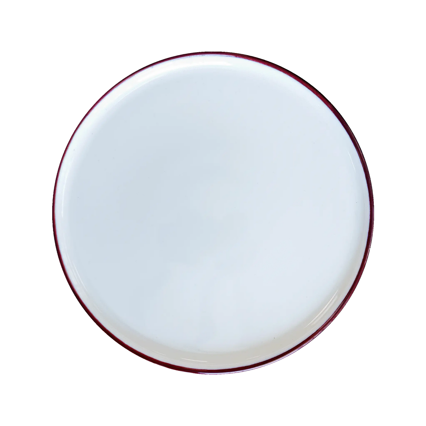 Plato Trinche 22 cm Linea Burgundy