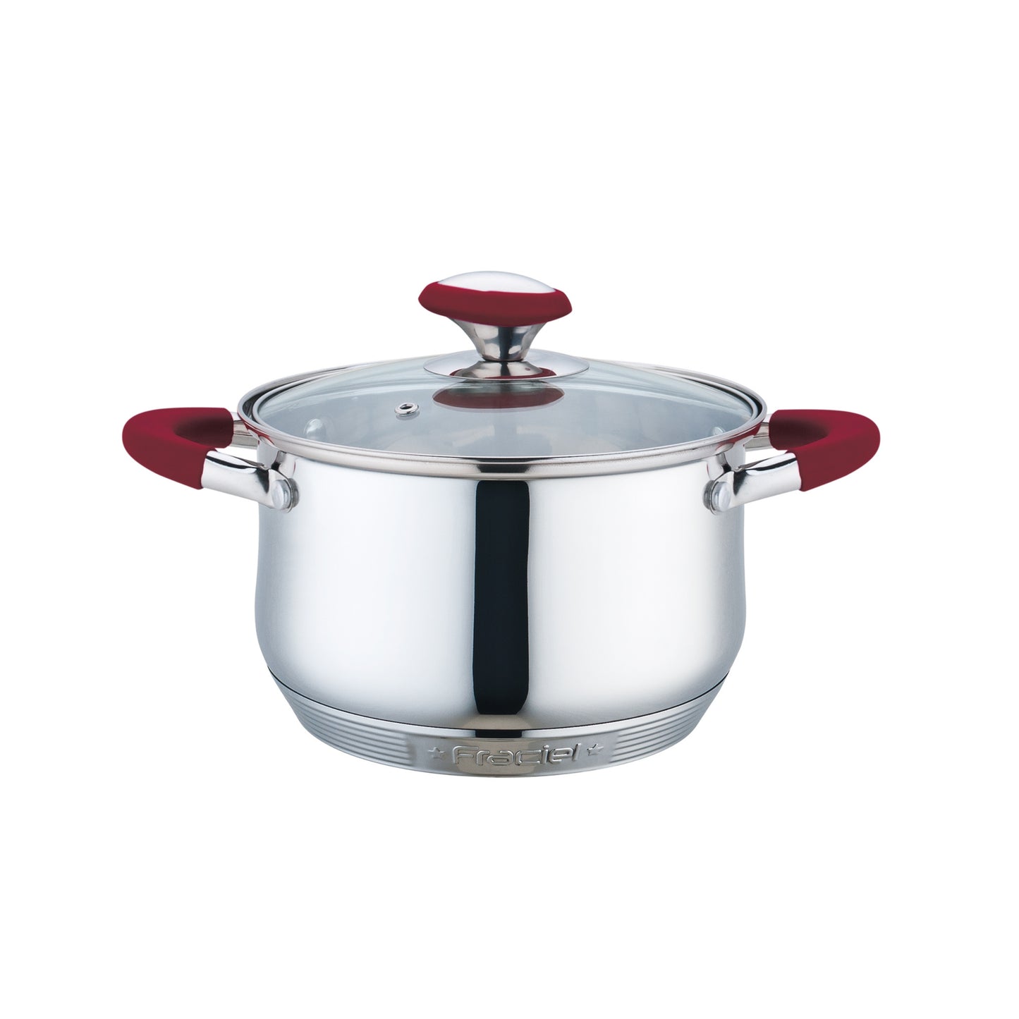 Batería de Cocina Omania Acero Inoxidable 12 pz Fraciel