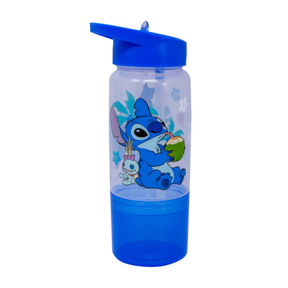 Botella de Stitch con contenedor 2 en 1 - 400 ml