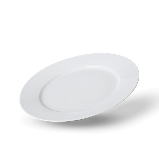Plato Trinche 32.5cm Blanco Elegance