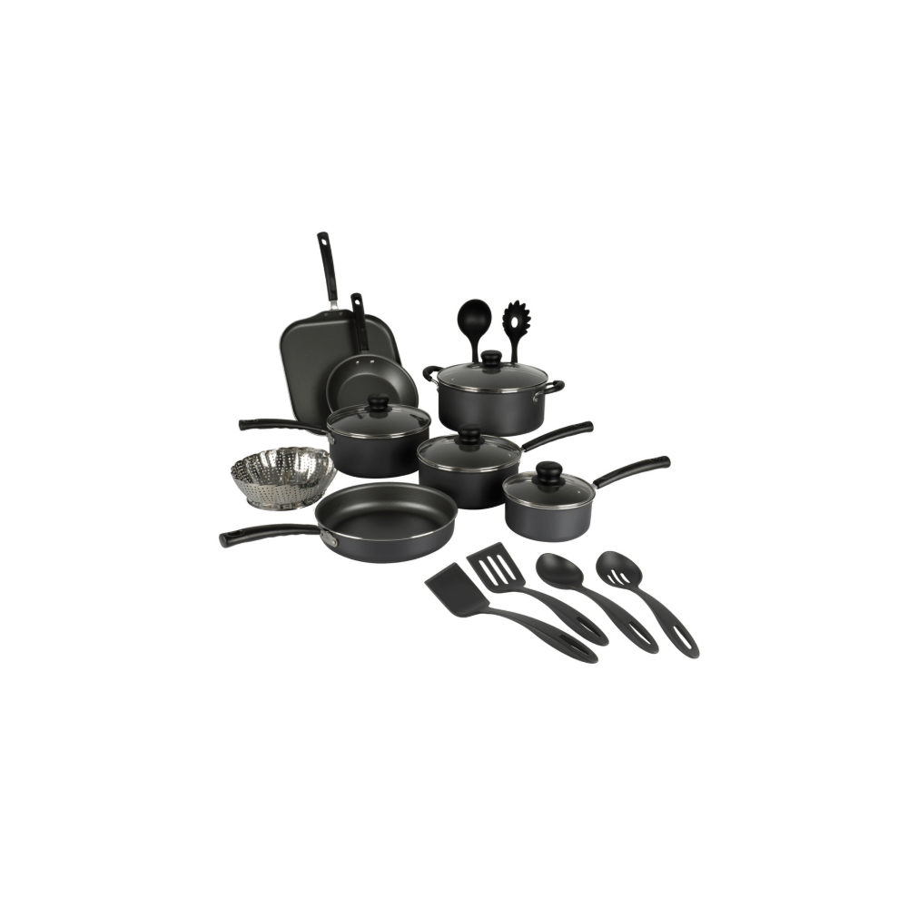 Bateria Primaware Negra 18 Piezas - Tramontina
