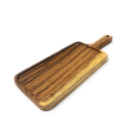Tabla de Madera de Parota con Mango - Para Servir