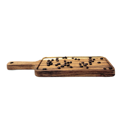 Tabla de Madera de Parota con Mango - Para Servir