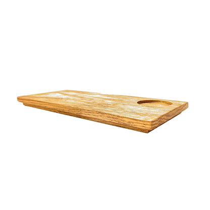 Plato de Madera Para Sushi Con Resaque para Ramekin