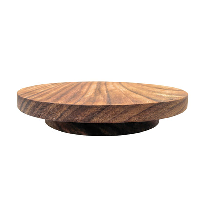 Tabla Giratoria de Madera de Parota – Ideal para Servir y Decorar