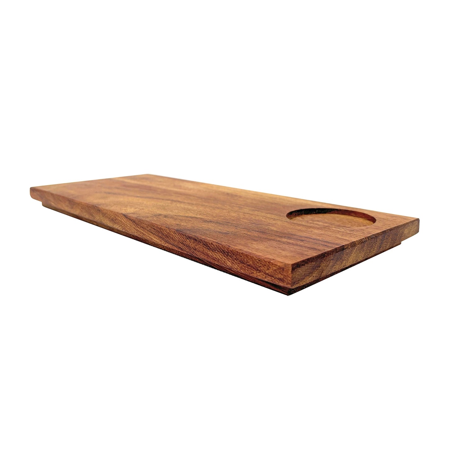 Tabla de Parota Para Sushi Con Resaque Para Ramekin