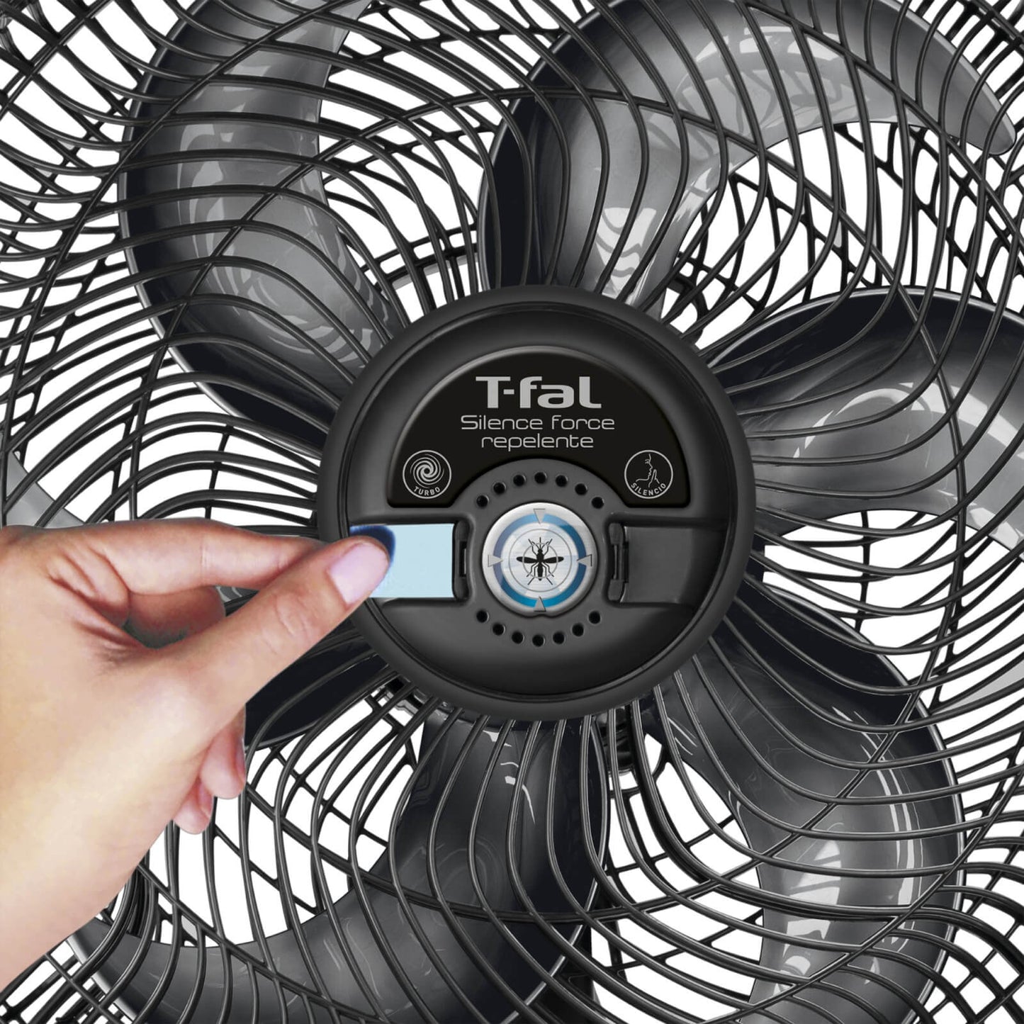 Ventilador 3Vel Air Maxx Repelente 45cm - VE3171X0 - Tefal