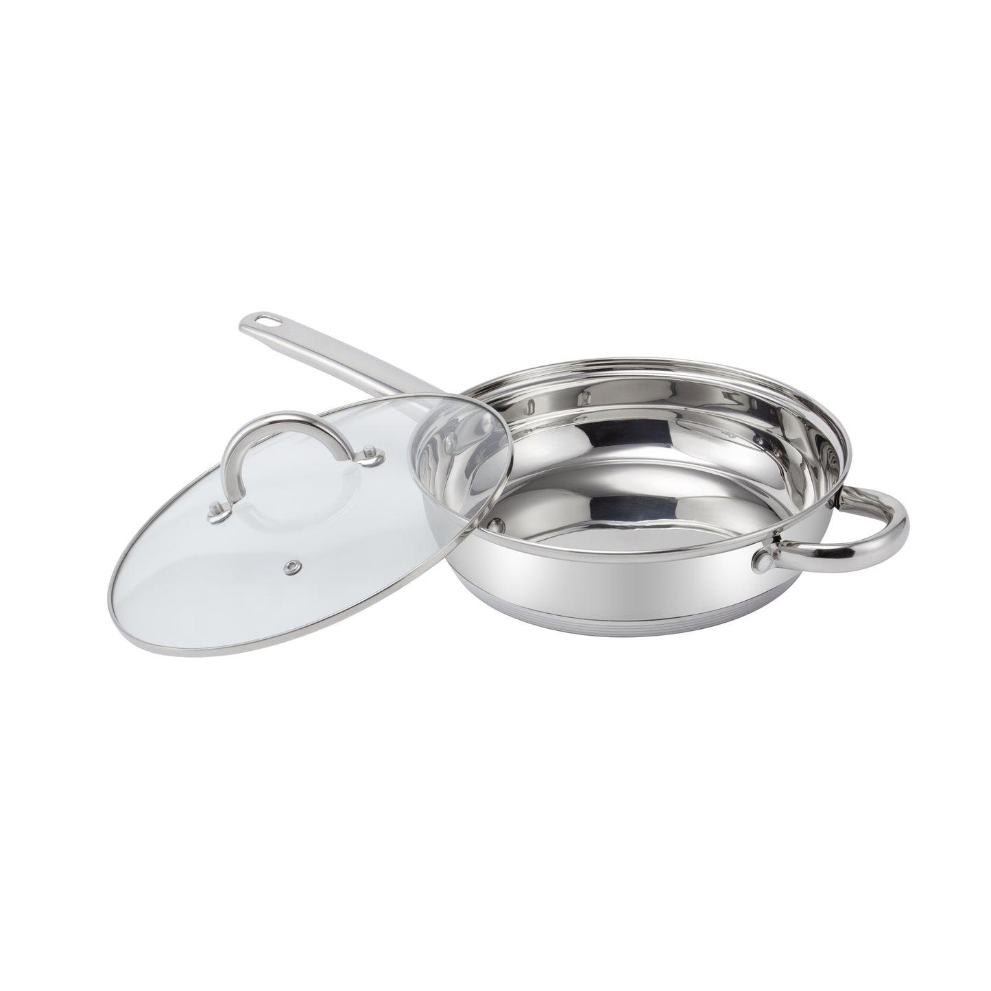 Batería de Cocina Verona Acero Inoxidable 12 pz Fraciel