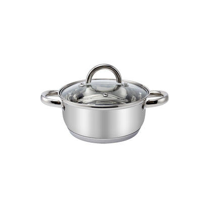 Batería de Cocina Verona Acero Inoxidable 12 pz Fraciel