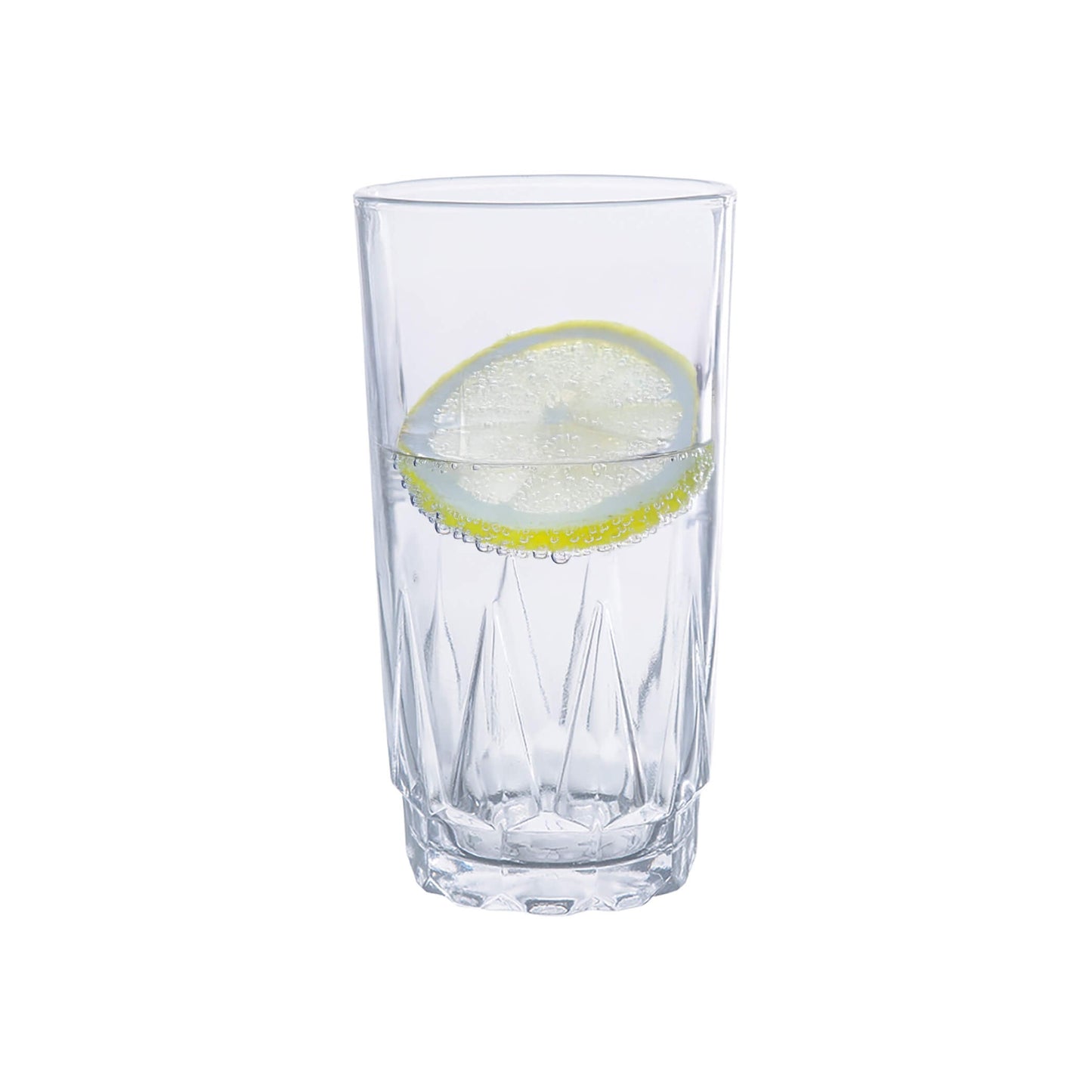 Vaso de vidrio diamante 380 ml
