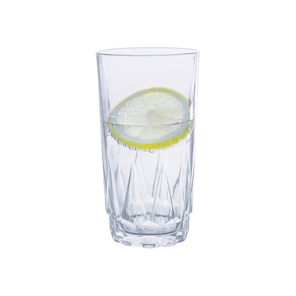 Vaso de vidrio diamante 380 ml
