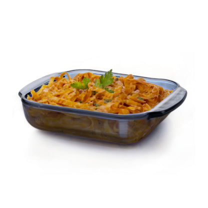 Bandeja Cuadrada de Vidrio 1.7 L Azul Denim Libbey T002