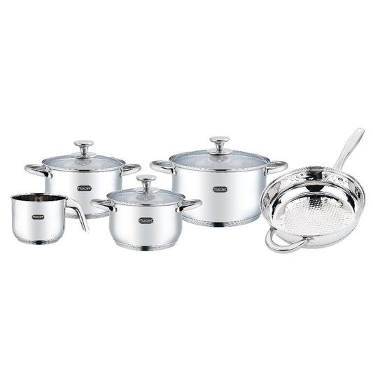 Batería de Cocina Florencia Acero Inoxidable 8 pz Fraciel