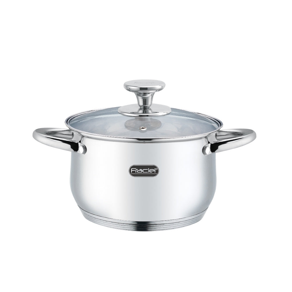 Batería de Cocina Florencia Acero Inoxidable 8 pz Fraciel