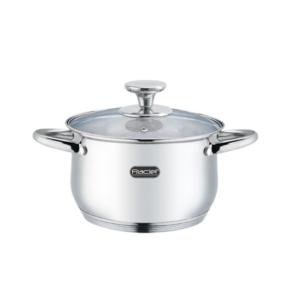 Batería de Cocina Florencia Acero Inoxidable 8 pz Fraciel