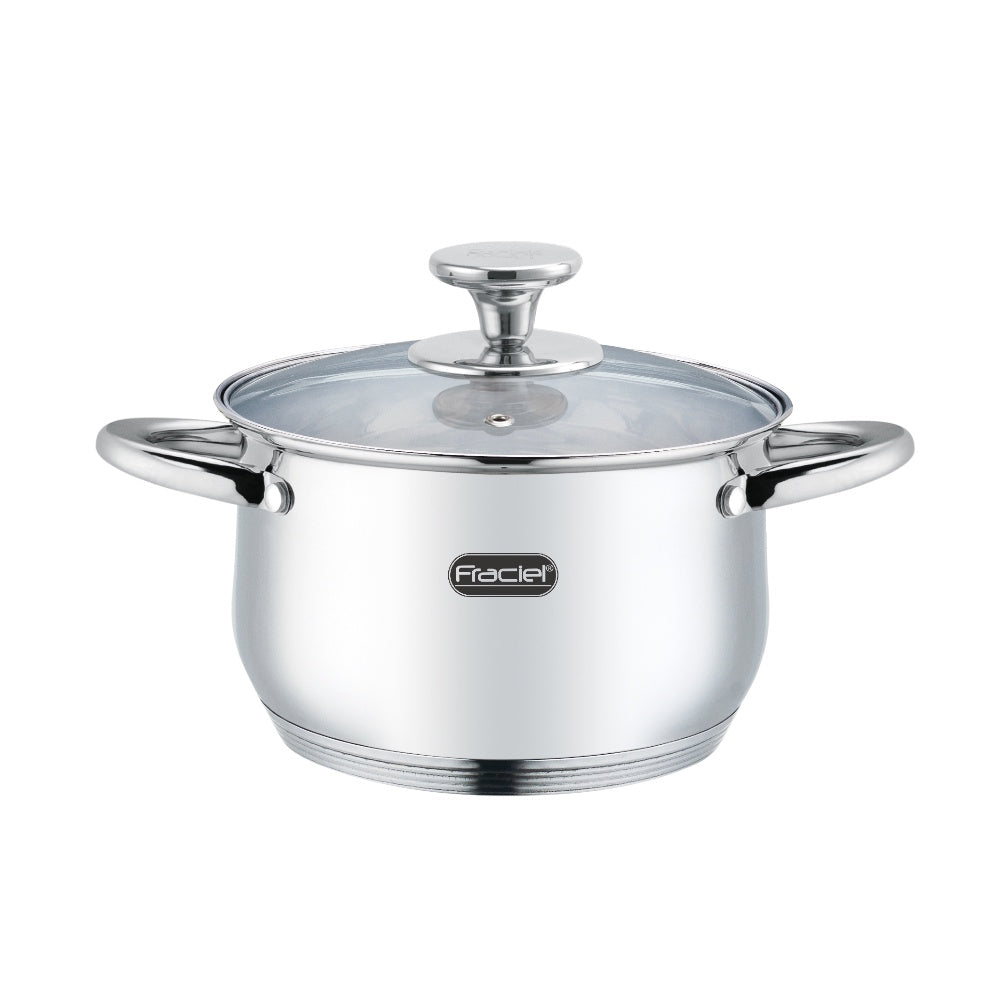 Batería de Cocina Florencia Acero Inoxidable 8 pz Fraciel