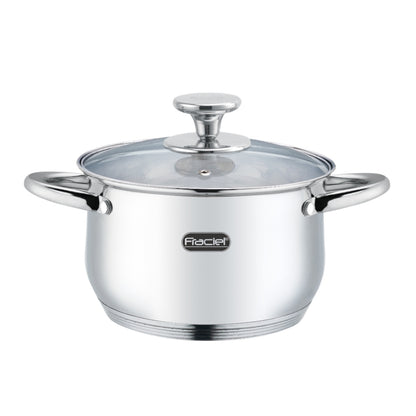 Batería de Cocina Florencia Acero Inoxidable 8 pz Fraciel